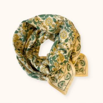 Foulard soleil</br>jaune</br>Apaches Collections