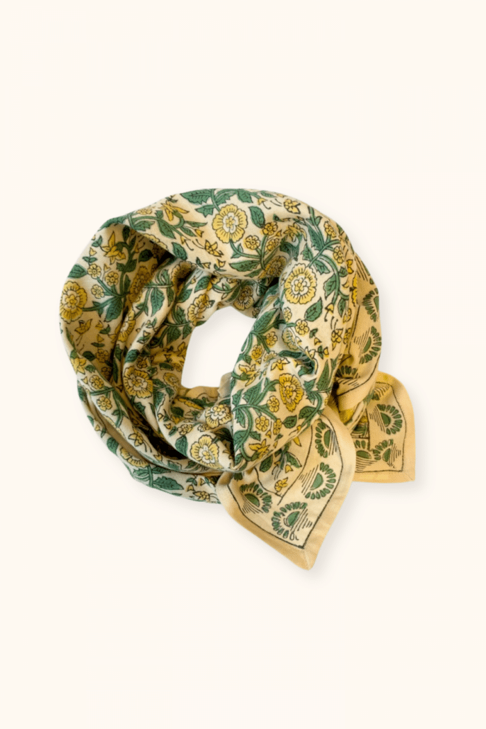 Foulard soleil</br>jaune</br>Apaches Collections